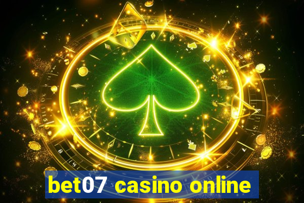 bet07 casino online